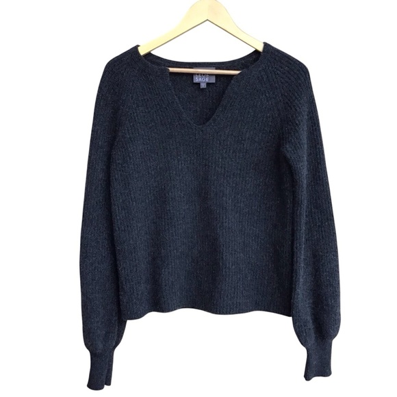 Leo & Sage x Revolve Cashmere Pullover Sweater - Picture 2 of 8